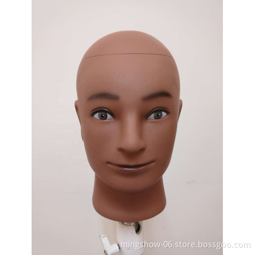 Bald mannequin head stand Mannequin Head for Wigs Lashes Jewelry